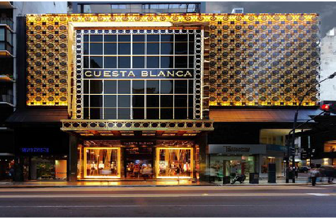 元谋门头设计与商业空间的纽带。