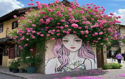 元谋怎么设计网红打卡墙绘