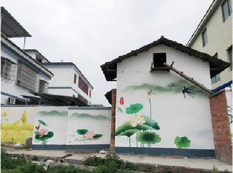 元谋室外墙绘-从选材到保养。