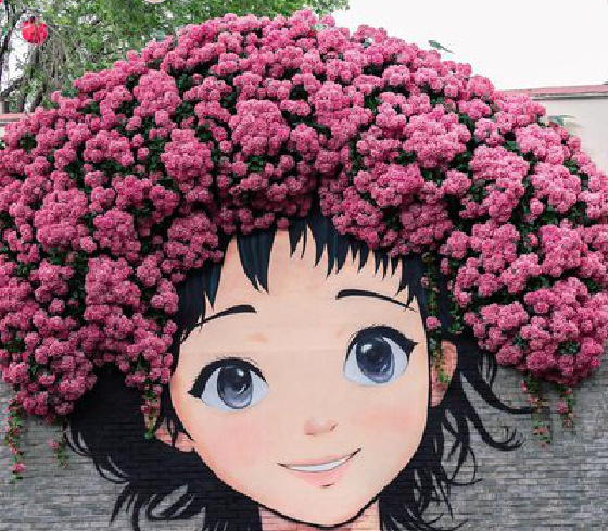 元谋墙体彩绘-网红墙打卡