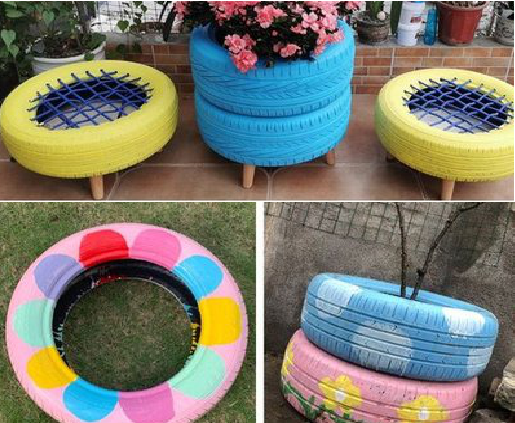 元谋墙体彩绘-变废为宝