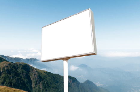 元谋户外广告变革的趋势。